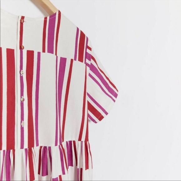 Anthropologie Anwen Tiered Tunic Dress Medium - Picture 6 of 8